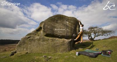 Henry is flying in "Buckstone Dyno" (1)